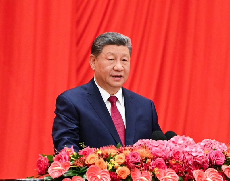 庆祝中华人民共和国成立77周年招待会在京举行
习近平发表重要讲话
李强主持 赵乐际王沪宁蔡奇丁薛祥李希韩正出席「相关图片」